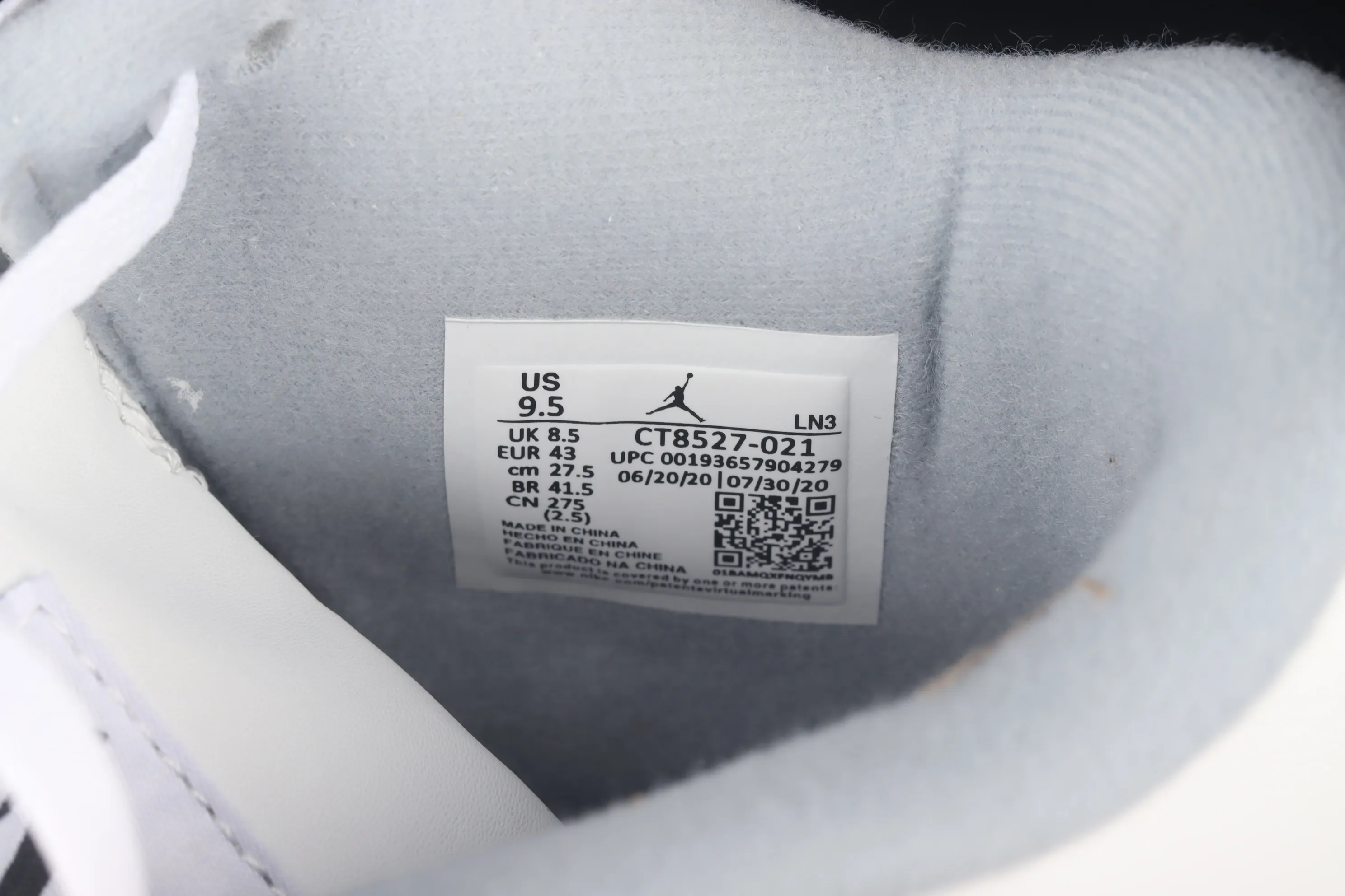All categories Air Jordan Jordan series basketball shoes Air Jordan 4 Air Jordan 4 Retro GS "Light Smoke Grey" AJ4 Joe 4 white smoke gray basketball shoes CT8527-021